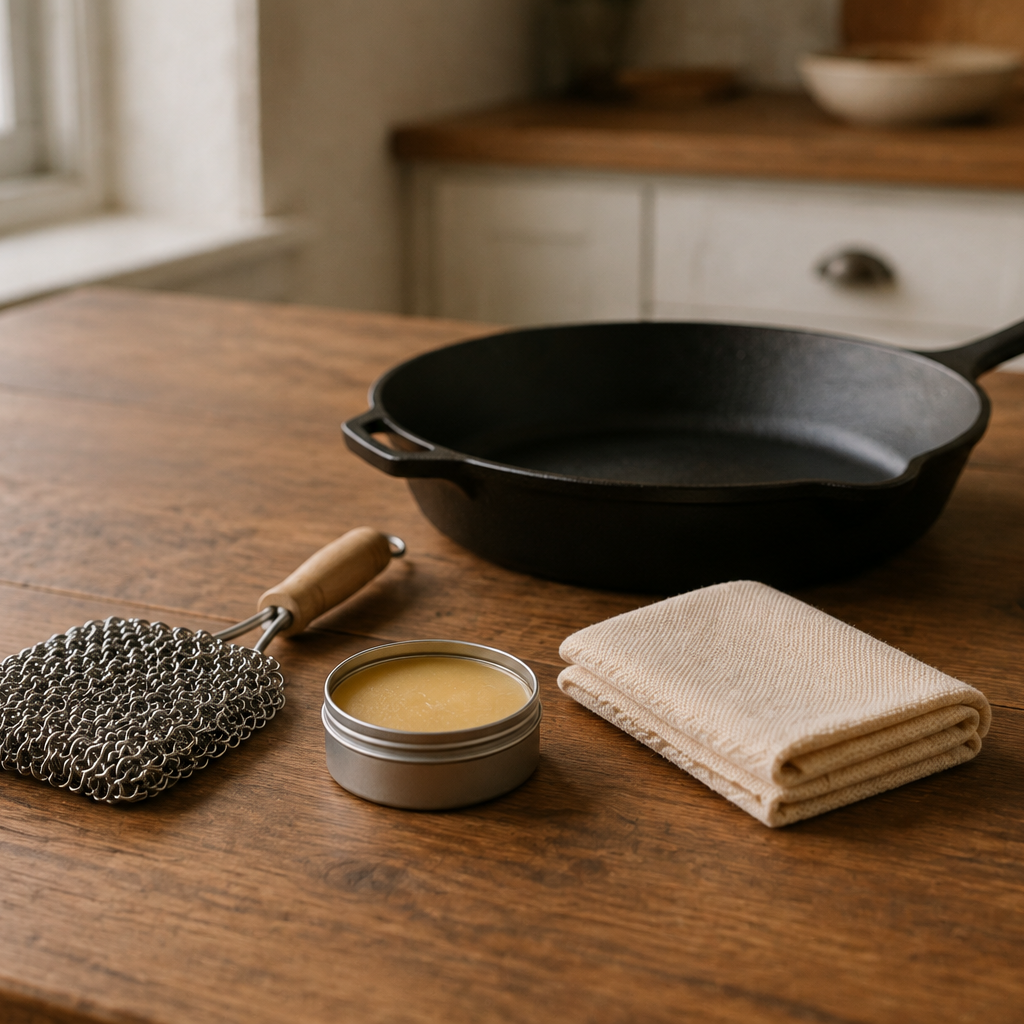 Bench Care Kit in Tin, lifestyle view