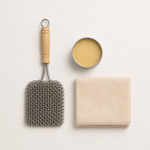 Bench Care Kit in Tin, top view
