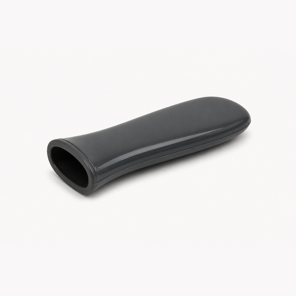 Bench Handle Sleeve in Flint, three-quarter view