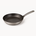 Forge Skillet 10 in in Steel, three-quarter view