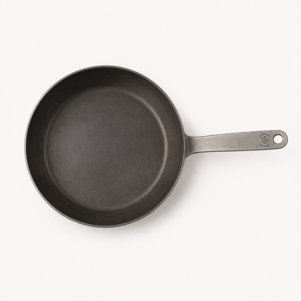 Forge Skillet 10 in in Steel, top view