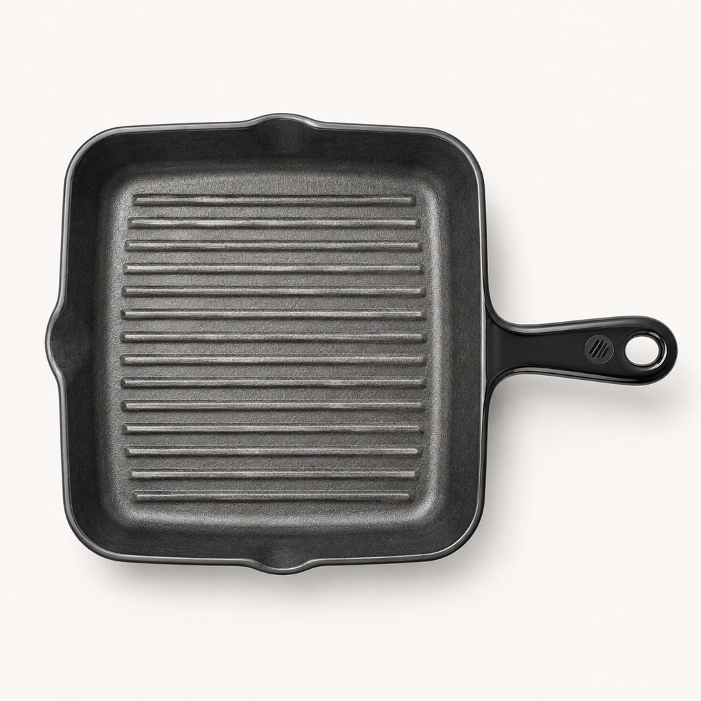 Hearth Grill Pan 10 in in Flint, top view