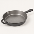 Hearth Skillet 10 in in Flint, three-quarter view