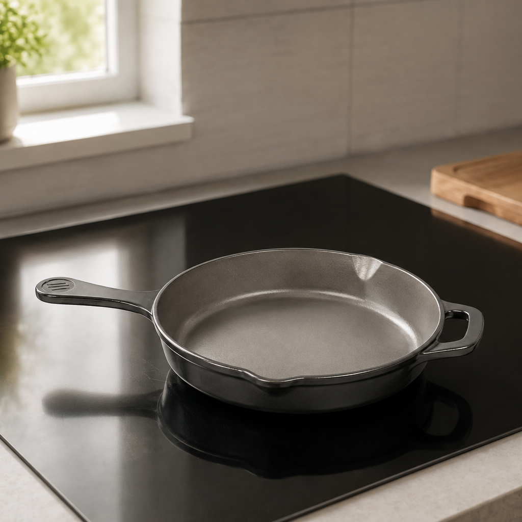 Hearth Skillet 8 in in Flint, lifestyle view