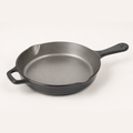 Hearth Skillet 8 in in Flint, three-quarter view